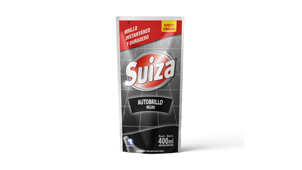 Autobrillo Suiza Negro DP x400ml (x12)
