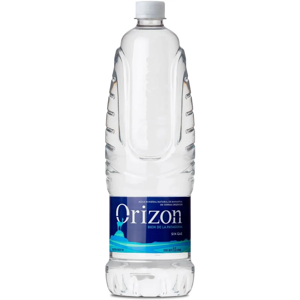 Agua Mineral Natural de Manantial Orizon x1,5L (x6)