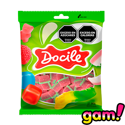 Goma Docile Sandía Ácida x250g (x12)