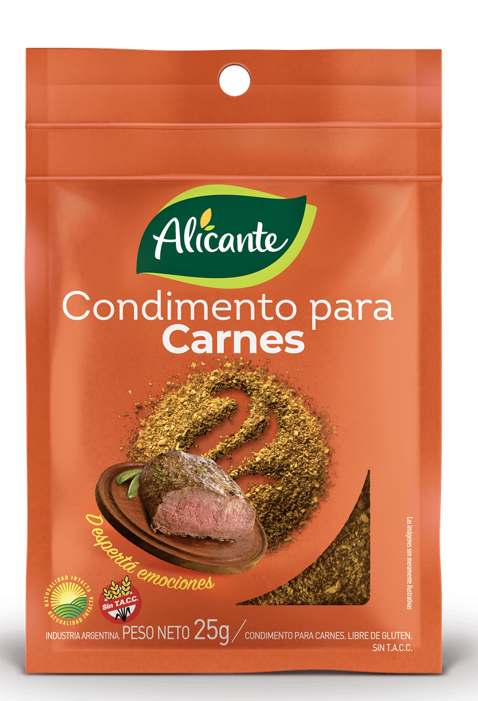 Condimento Para Carnes Alicante x25g (x12)