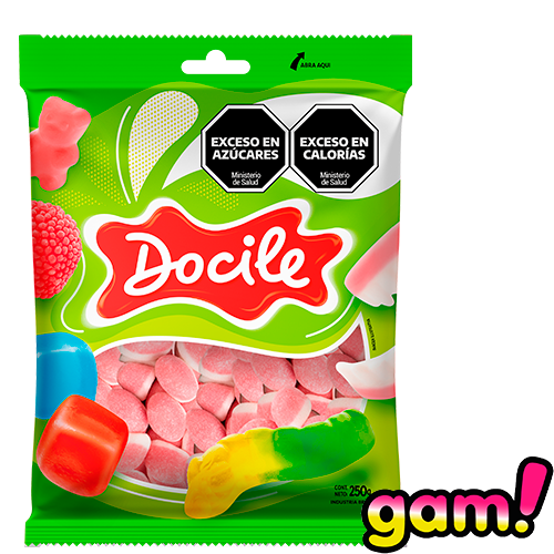 Goma Docile Beso x250g (x12)