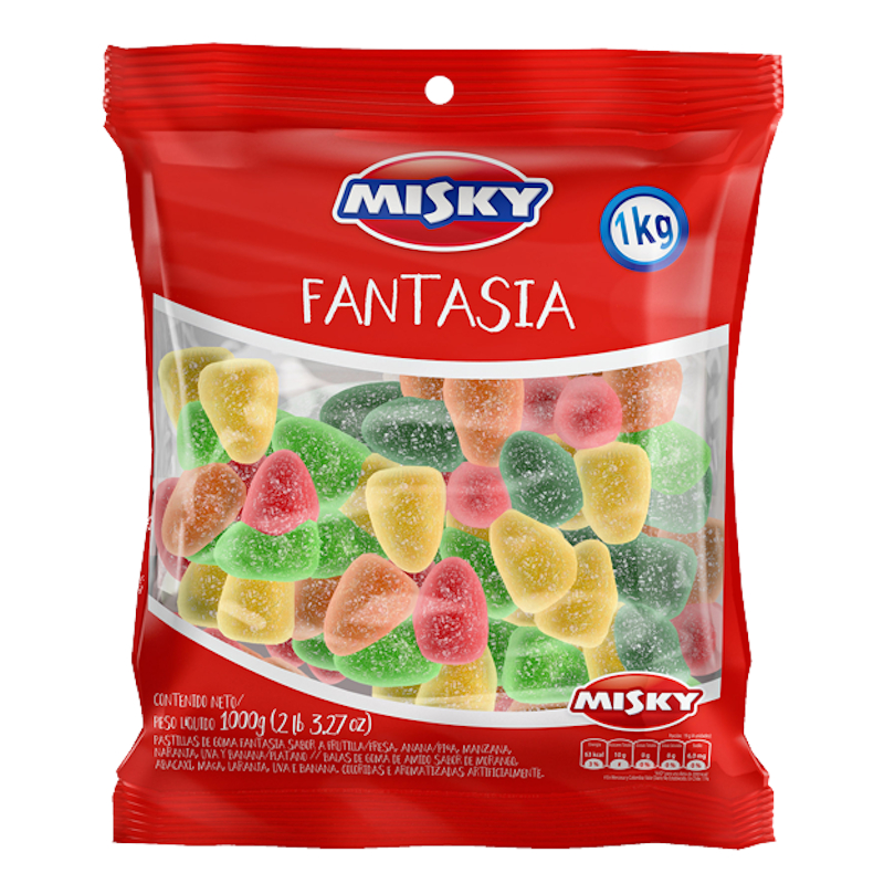 Goma Misky Fantasía x1kg (x6)