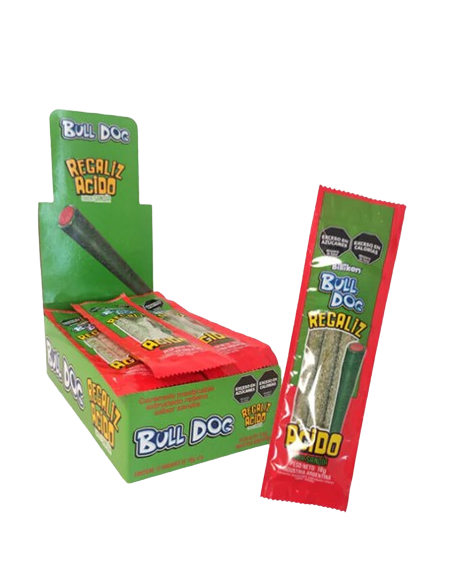 Tubito Bulldog Sandía 12x18g (12x12)