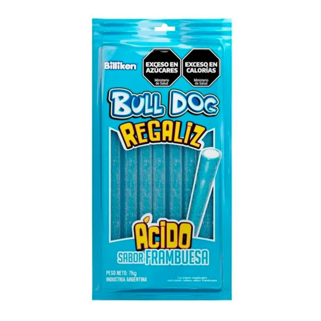 Tubito Bulldog Frambueza 24x75g