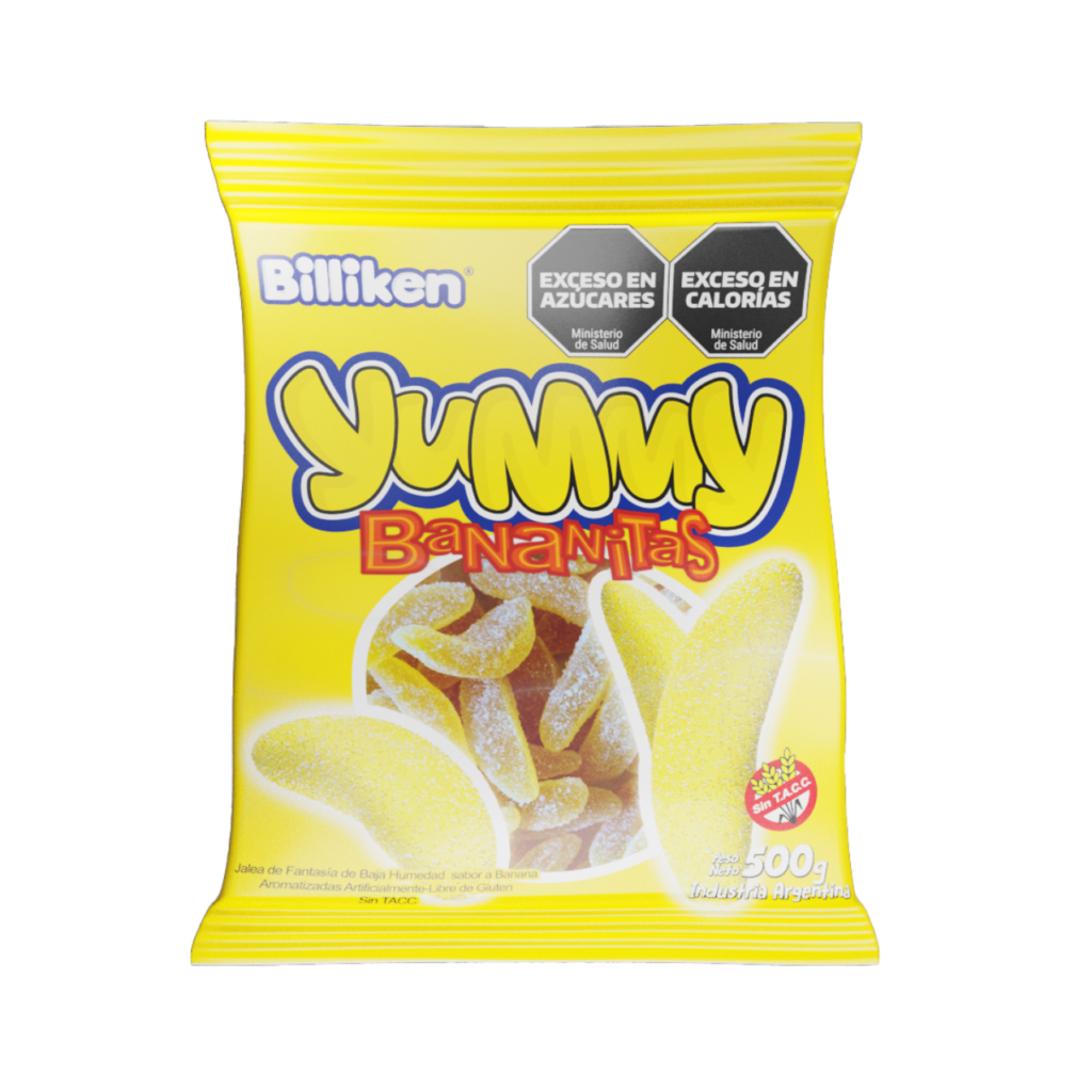 Goma Yummy Banana x500g (x6)