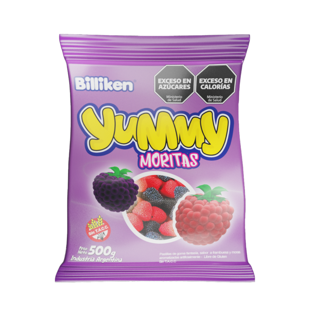 Goma Yummy Moritas x500g (x6)