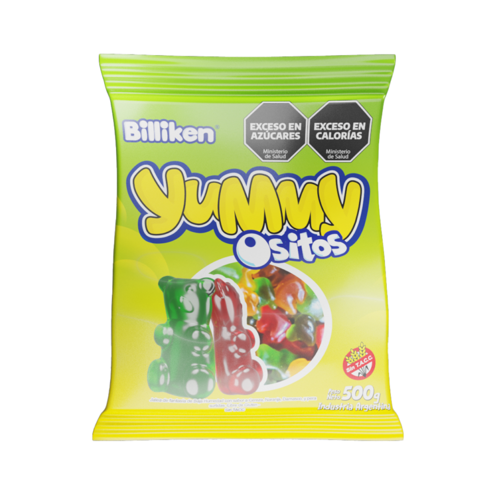 Goma Yummy Ositos x500g (x6)