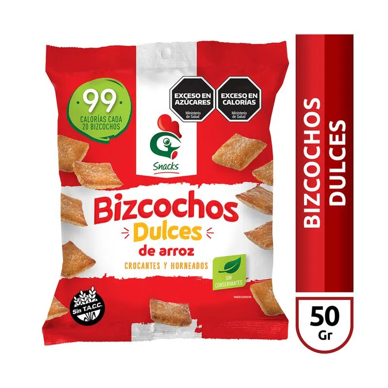 Bizcocho Gallo Dulce 60x50g