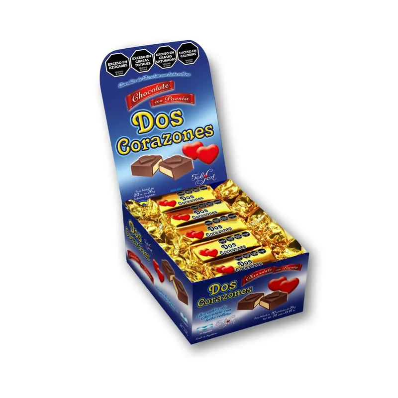 Dos Corazones 12x20x26g.
