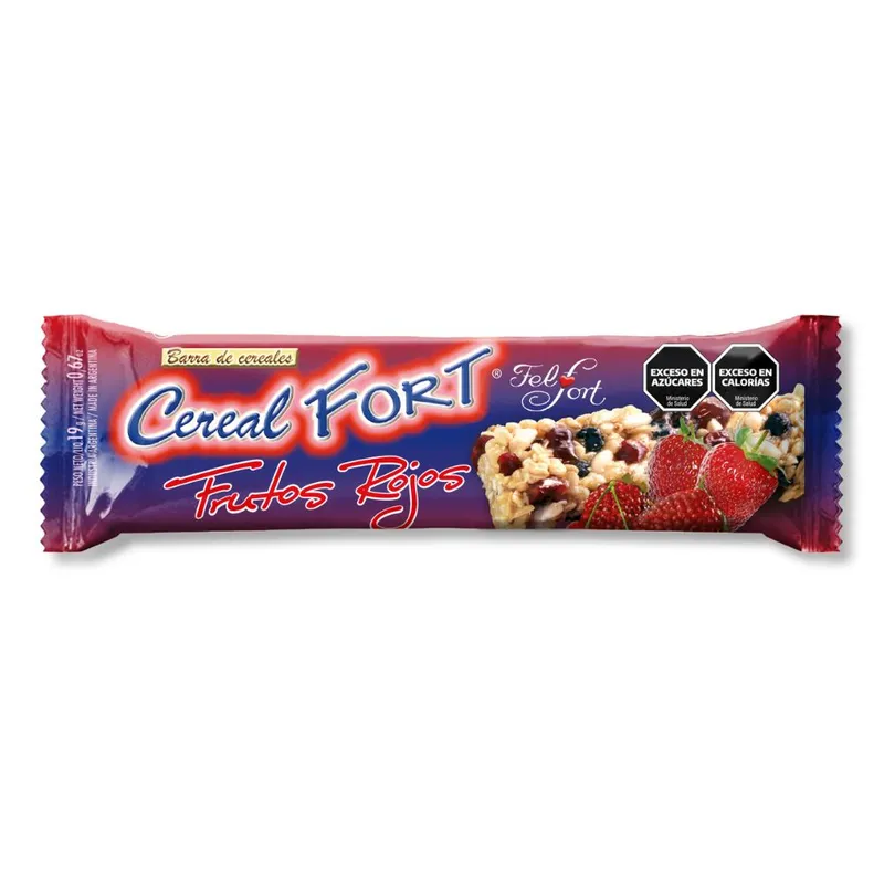 Cerealfort Frutos Rojos x19g (8x24)