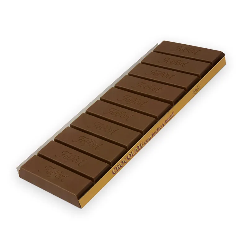 Chocolate Leche y Maní Felfort x250g (8x8)