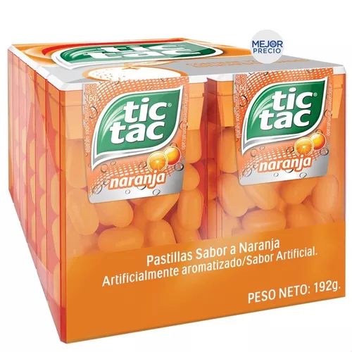 Tic-Tac Naranja 24x12u