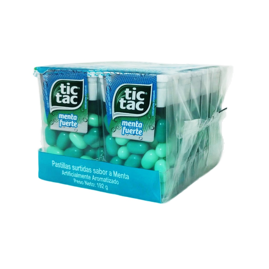 Tic Tac Menta Fuerte x12 (24x12)