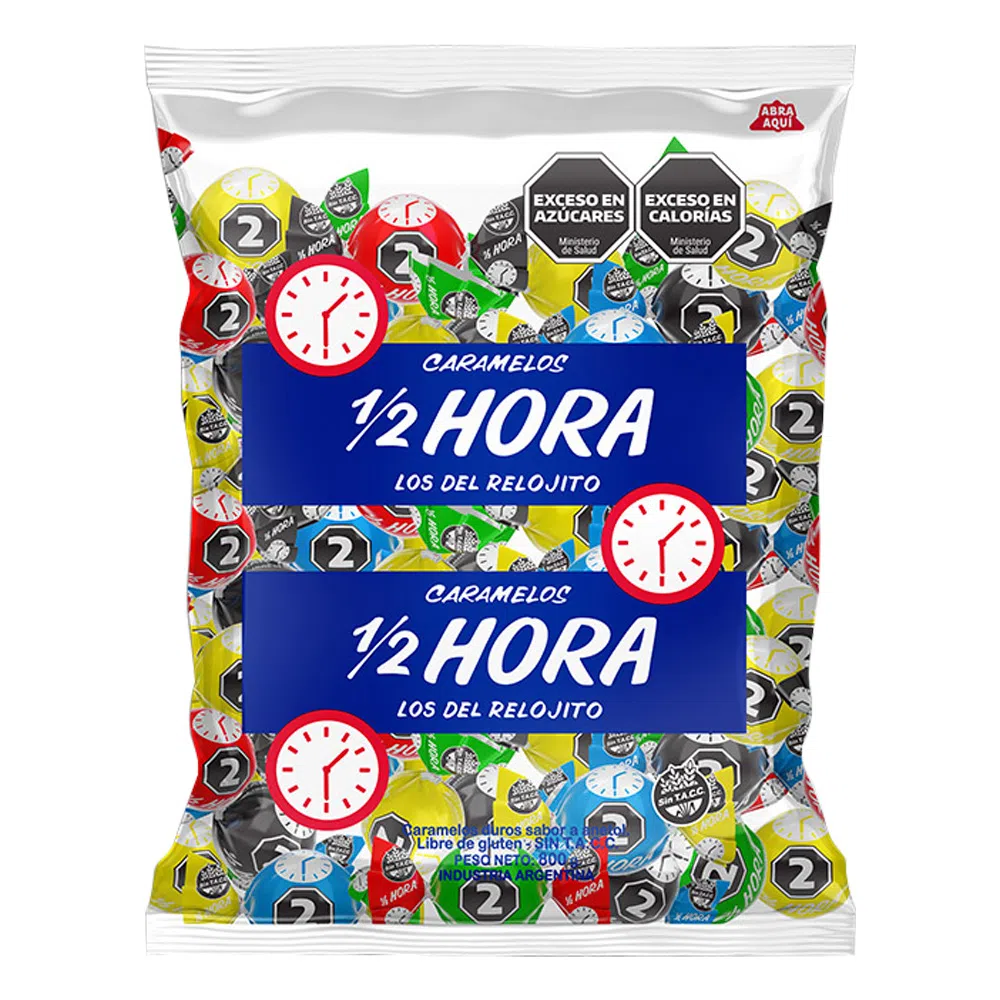 Bolitas Media Hora 12x800g