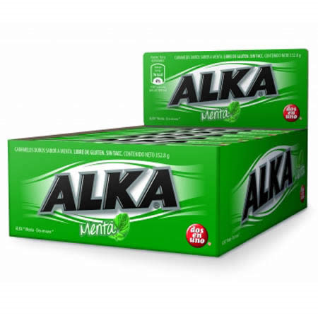Alka Pastilla Menta 12x12x29,4g