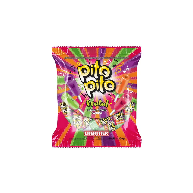 Chupetín Pito Pito Frutal x24u (x12)