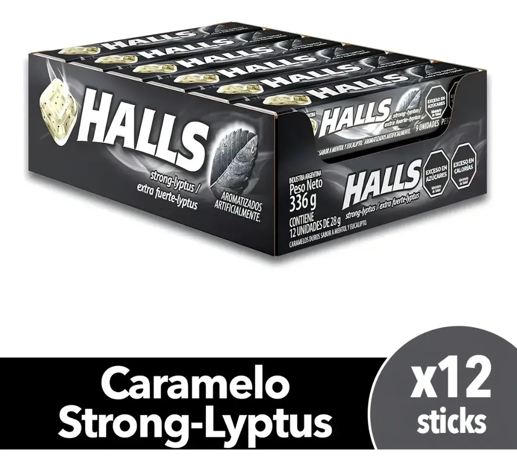 Hall's Xtra Strong 12x28g (24x12)