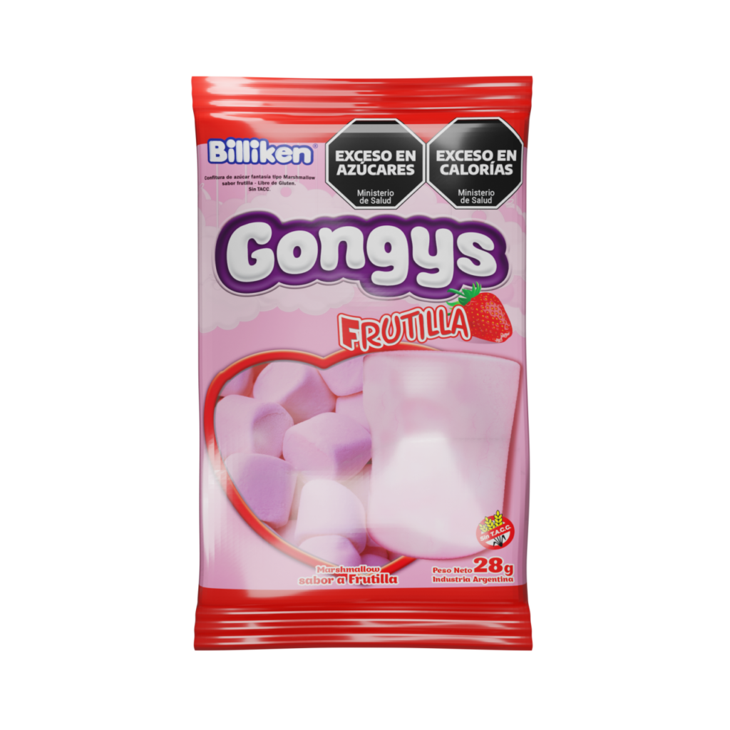 Gongys Malvaviscos Frutilla x28g (x48)