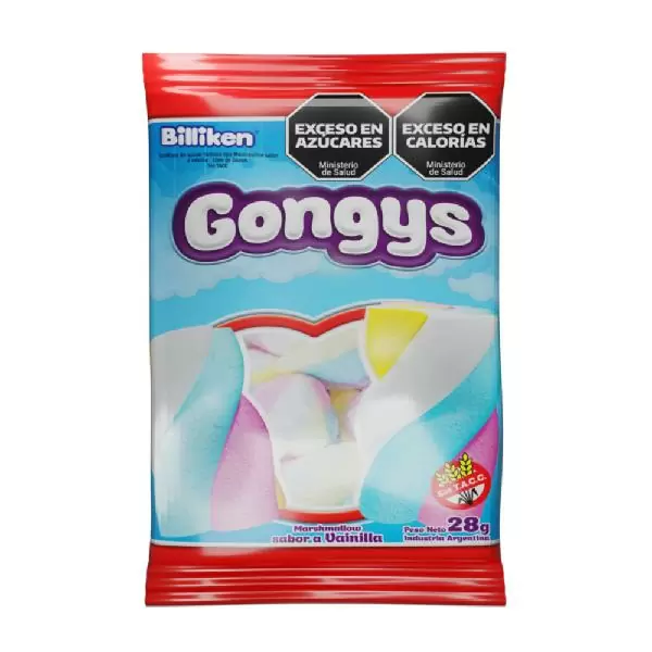 Gongys Malvaviscos Trenza Vainilla x28g (x48)