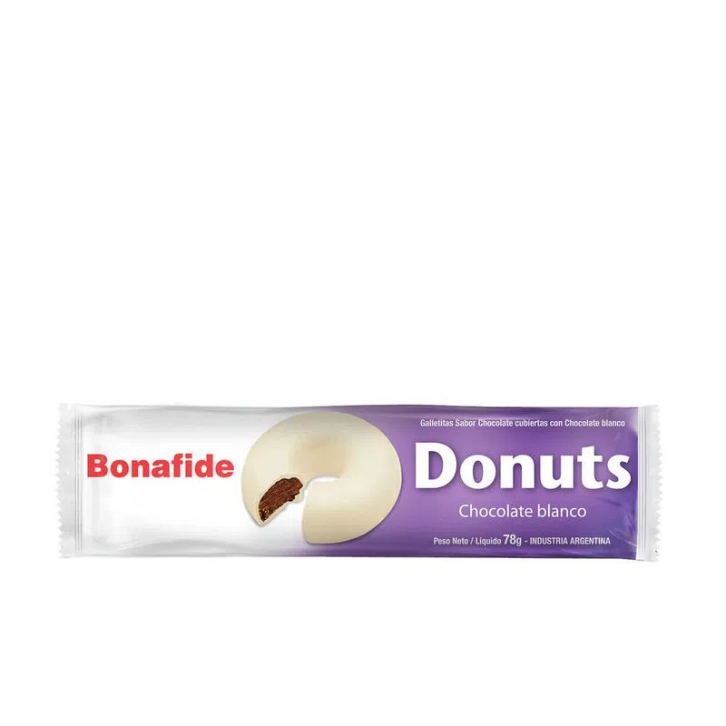 Donuts Blancas Bonafide x78g (x24)