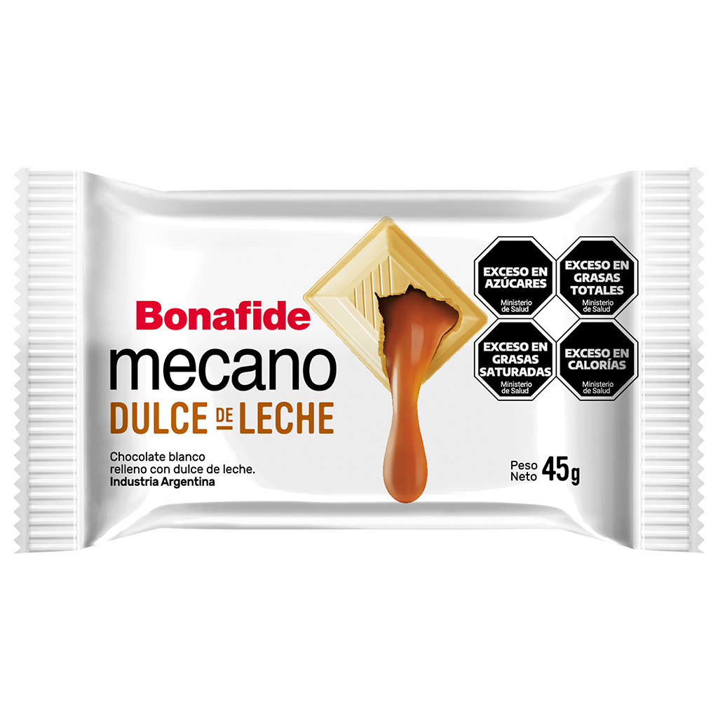 Mecano Blanco con Dulce de Leche 8x12x45g