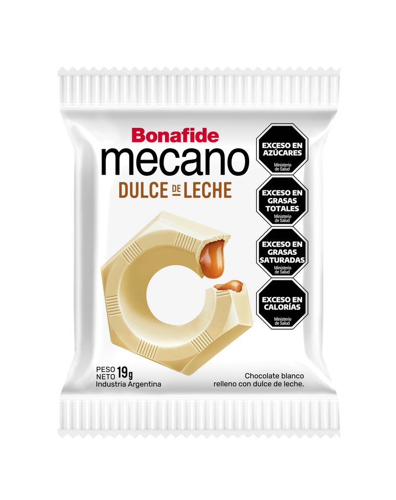 Mecano Tuerca Blanco 8x24x19g
