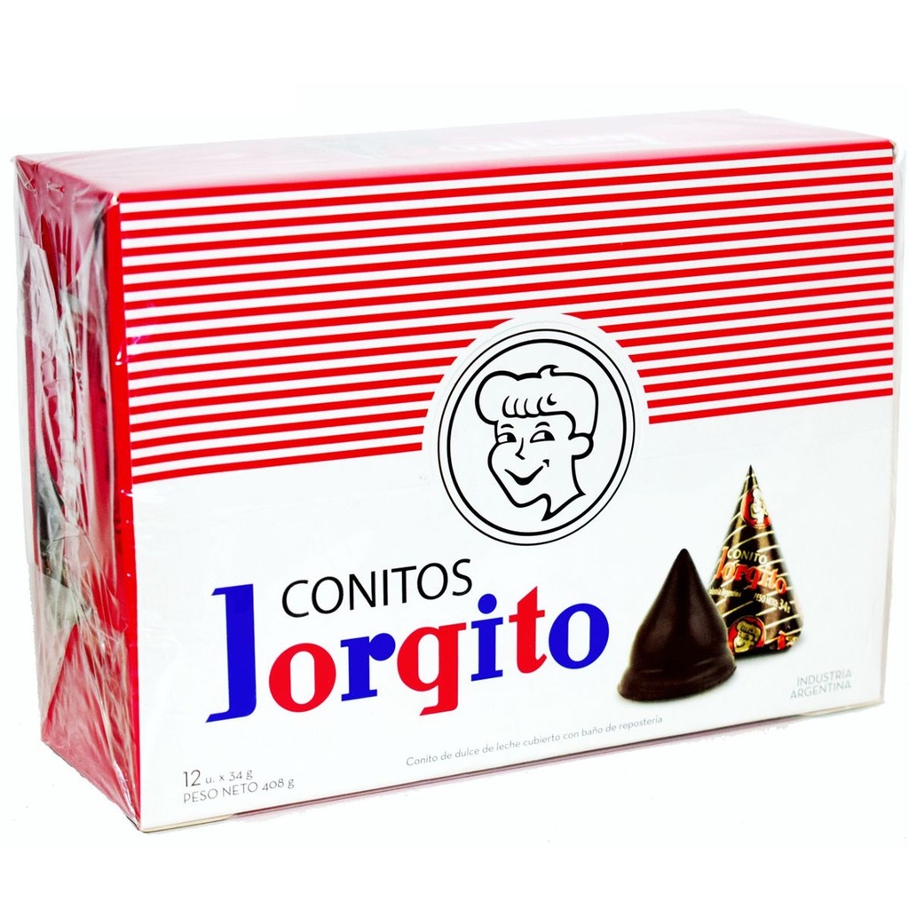 Conito Jorgito Dulce de Leche 12x34g (12x12)