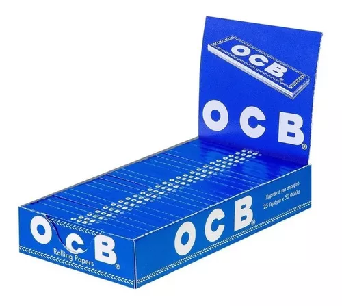 OCB AZUL 1 1/4 25x50 hojas (x40)
