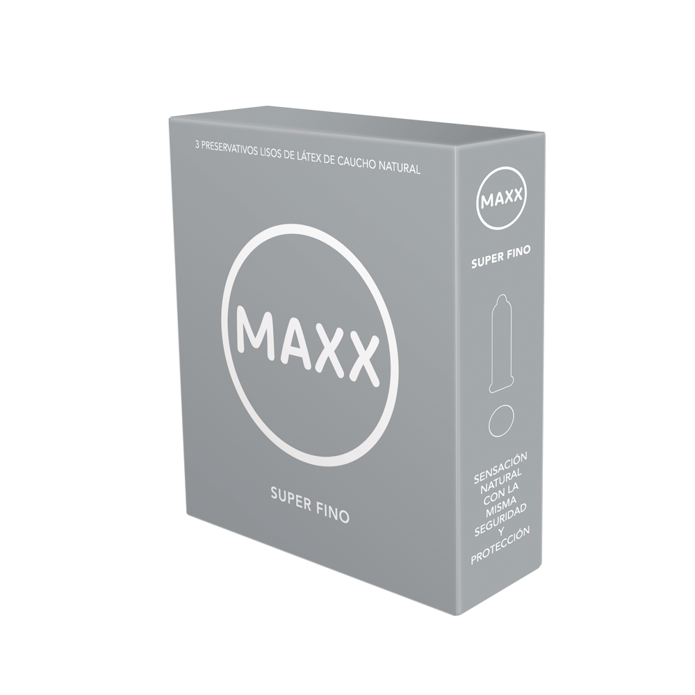 Preservativo Maxx Super Fino (gris)