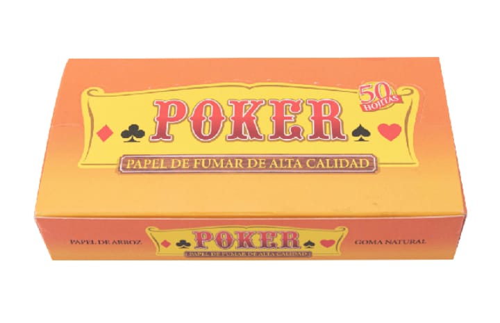 Papel Poker Alargado 25x75 Hj.