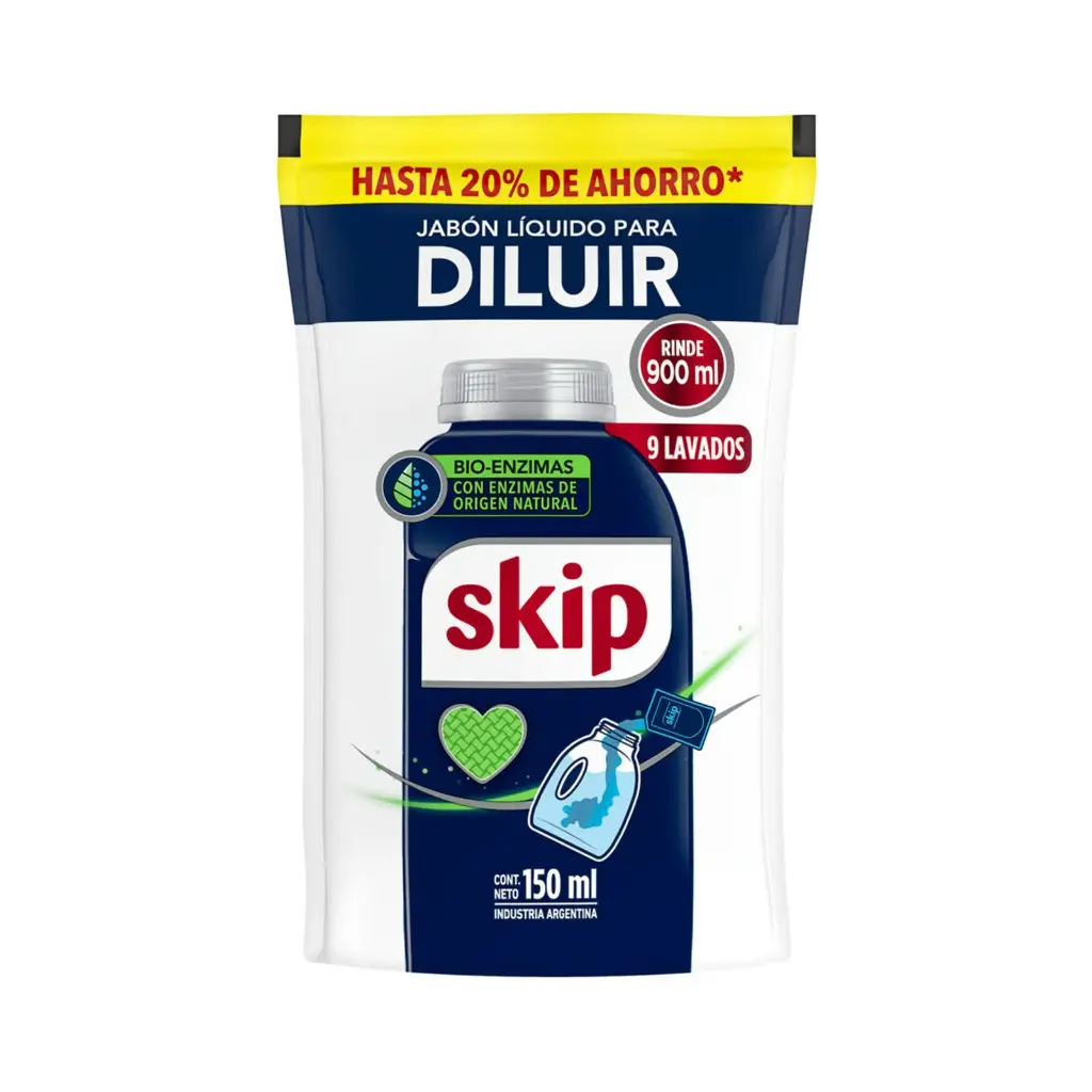 Skip Jabón Liquido Para Diluir DP x150ml (x12)