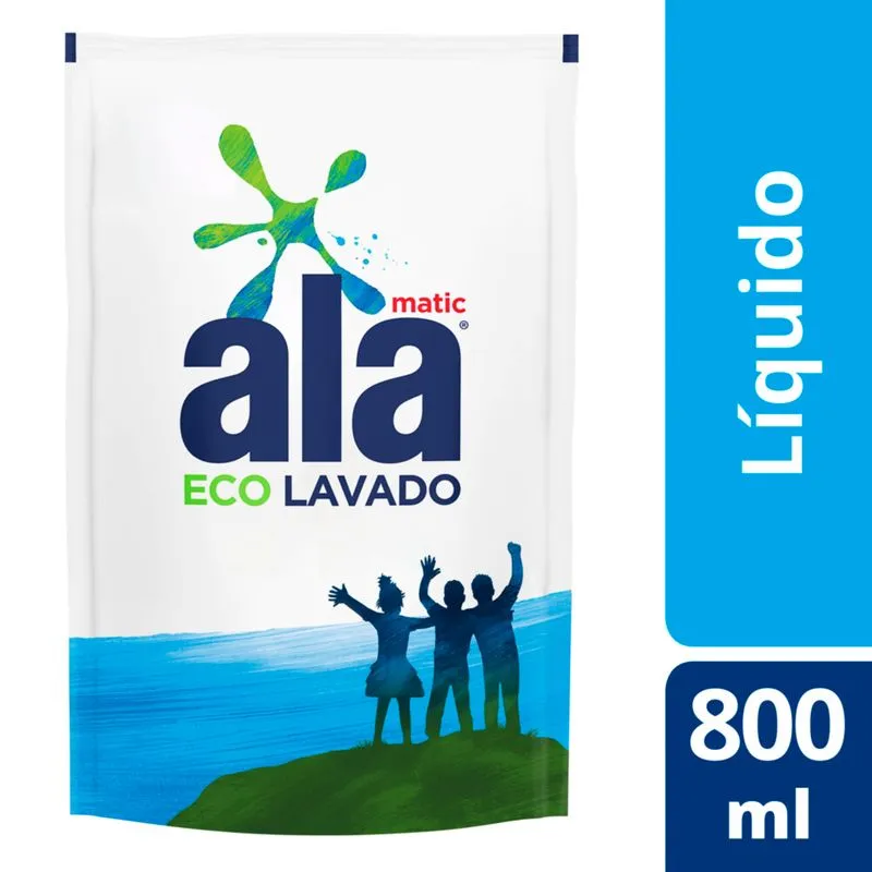 Ala Matic Liquido Ecolavado D/P 12x800ml
