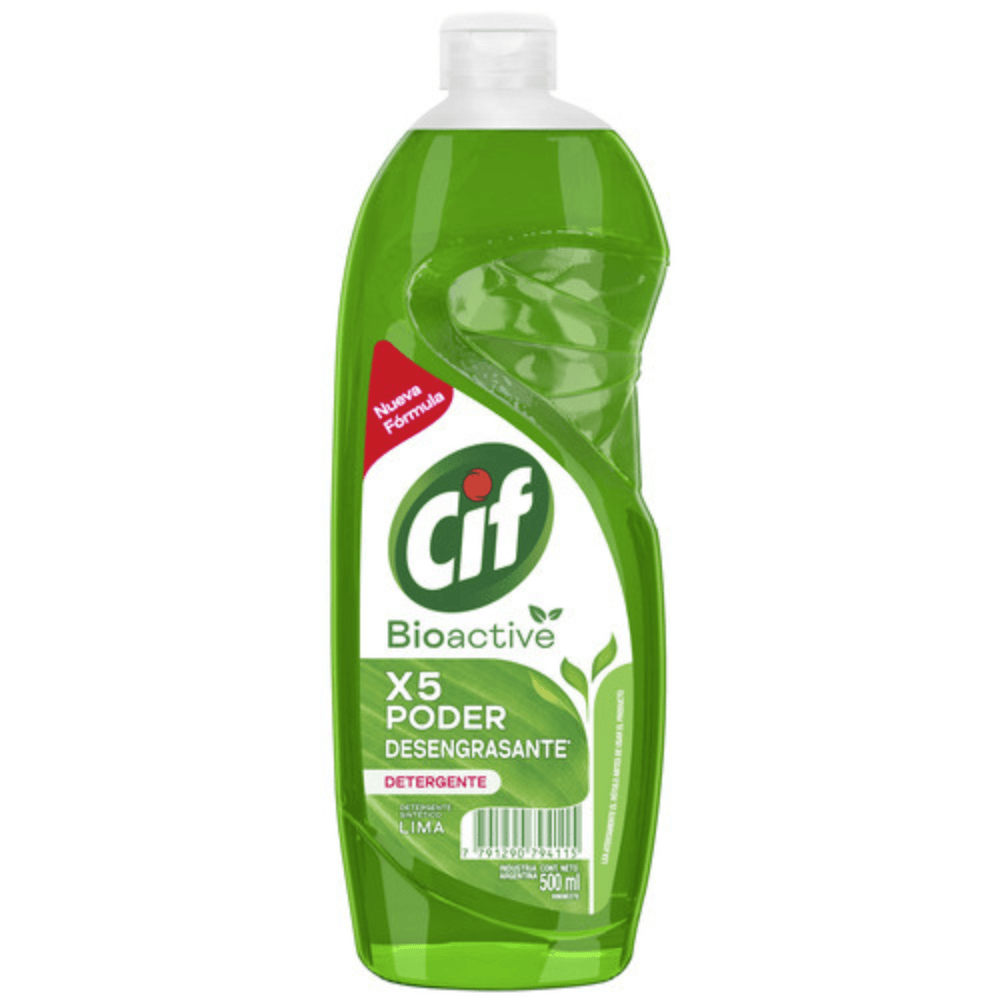 Cif Lavavajilla Lima BioActive 12x500ml