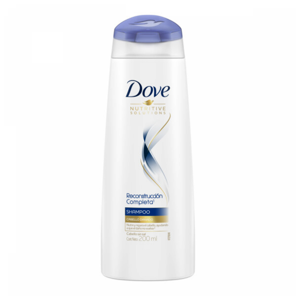 Dove Shampoo Reconstrucción Completa x200ml (x12)