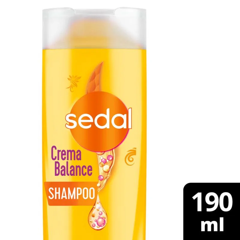 Sedal Shampoo Crema Balance x190ml (x12)