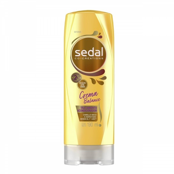 Sedal Acondicionador Crema Balance 12x190ml