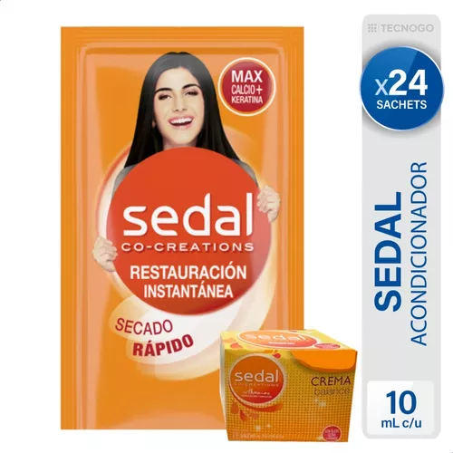 Sedal Shampoo Restauración Instantánea 6x24x10ml