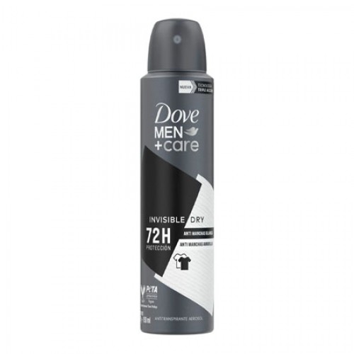 Dove Desodorante AP MEN Invisible Dry x89g (x12)