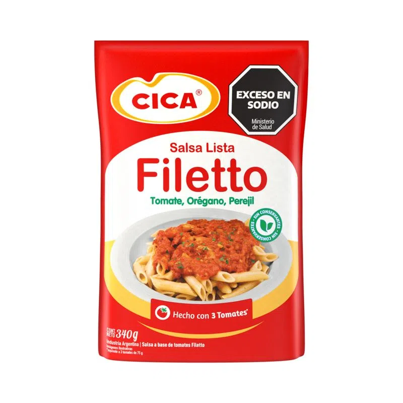 Salsa Cica Filetto 340g