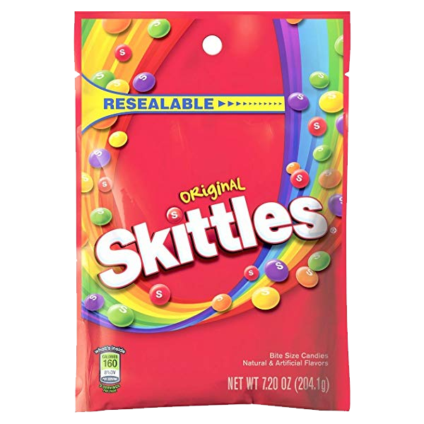 Confite Skittles x204,1g (x12)