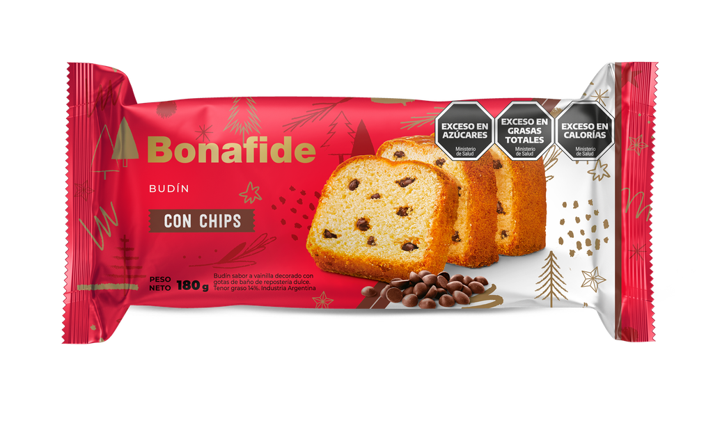 Budin Bonafide Chips x180g (x12)
