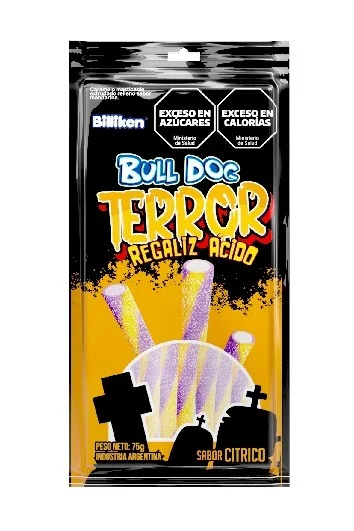 Tubito Bulldog Terror x75g (x24)