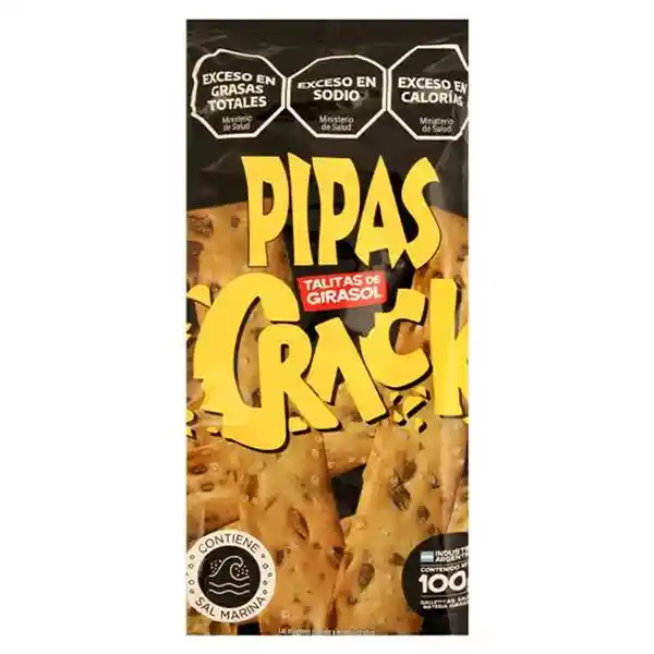 Galletitas Pipas Crack 20x100g