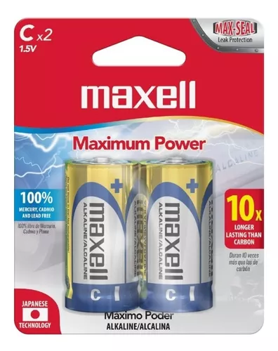 Pilas Maxell C Blíster x2 (6x2)