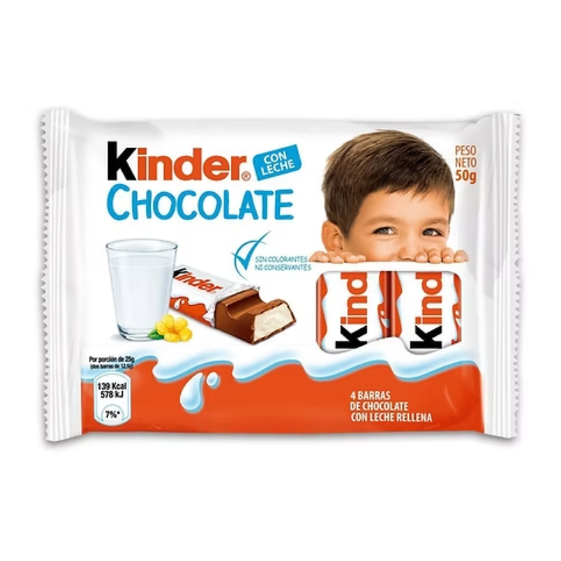 Kinder Chocolate x4 (8x20x4)