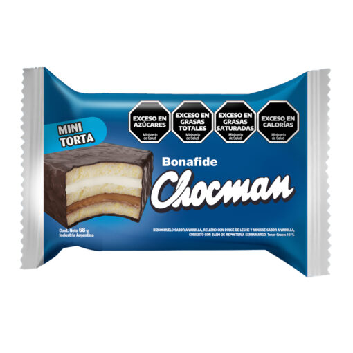 Chocman Mini Torta x68g (x15)
