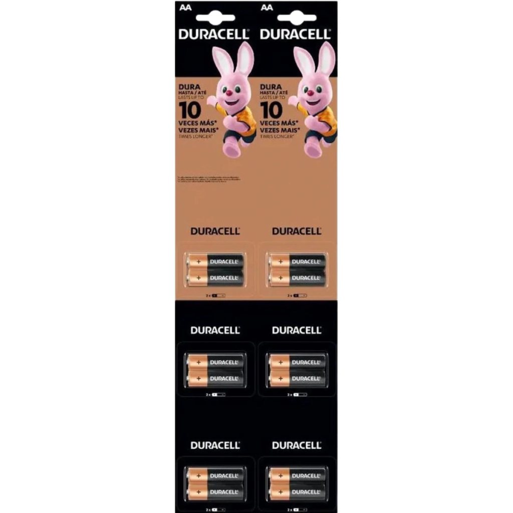 Duracell Alcalina AA x12u (10x12)
