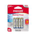 Pilas Maxell AAA Blíster x4 (12x4)