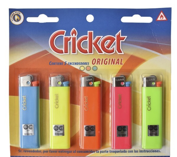 Encendedor Cricket Classic 40x5u