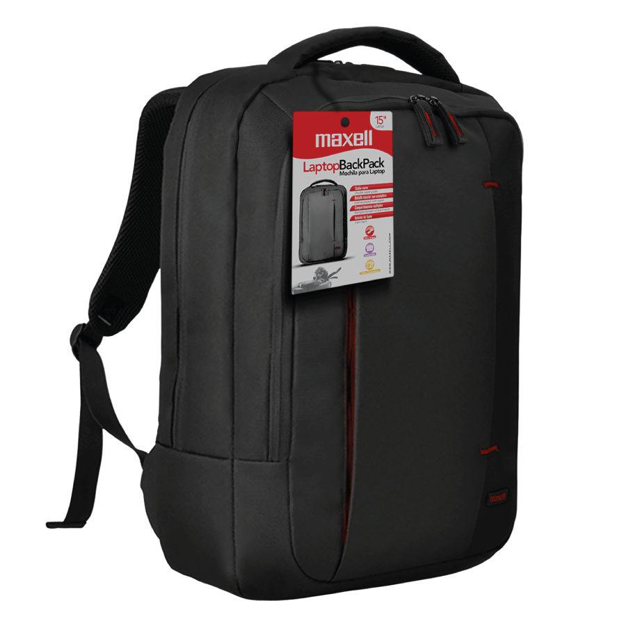 Mochila Maxell BX-100 Notebook 15.4" Negro